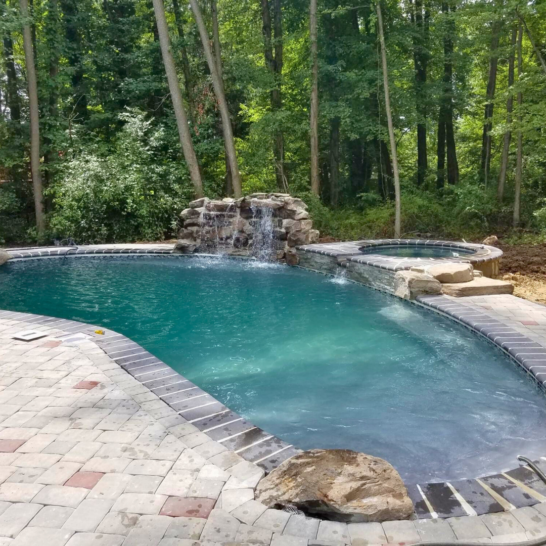 Custom In-Ground Pool by C&J Outdoor Services