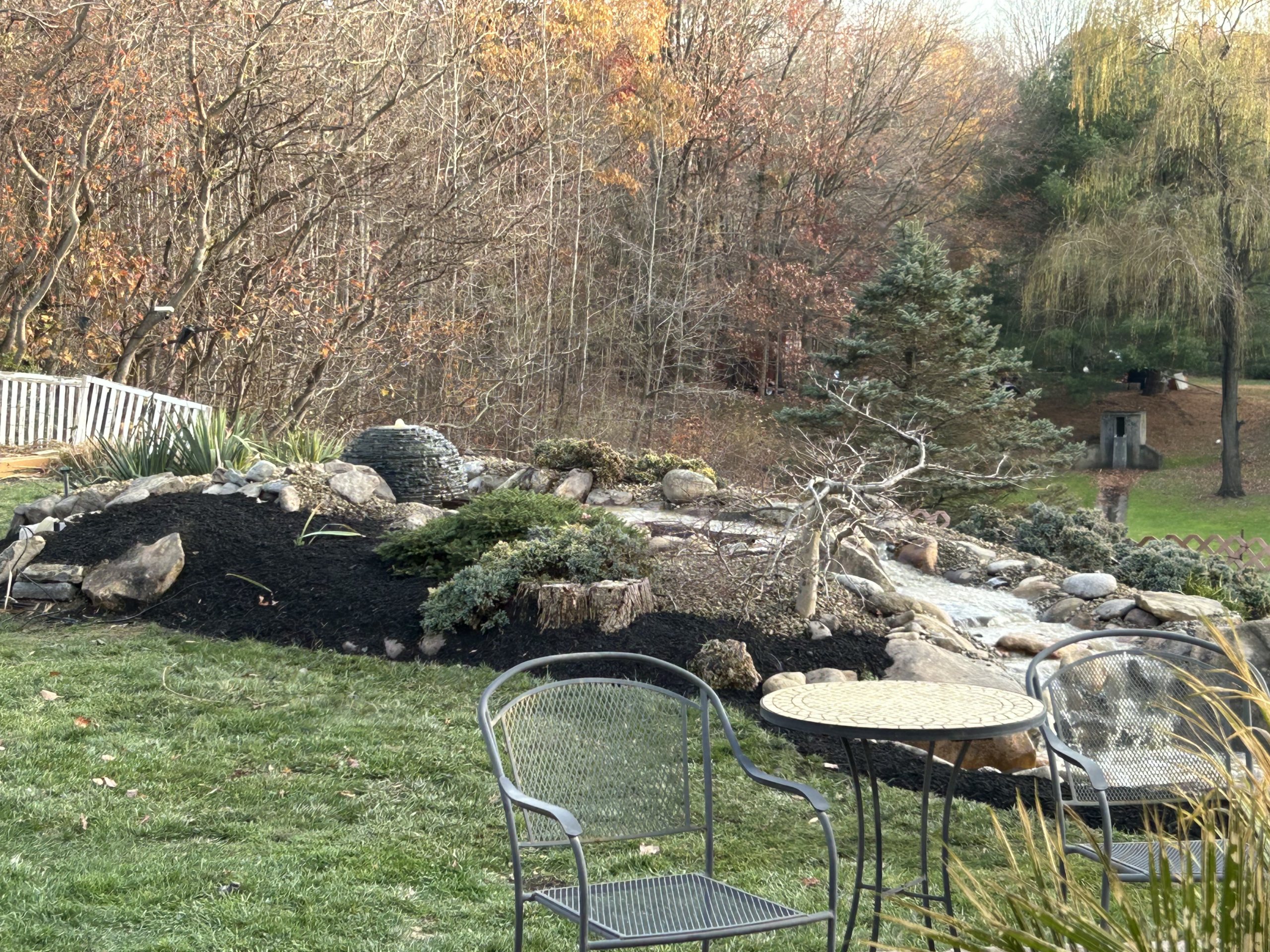 Sewell Backyard Pond & Waterfall Renovation